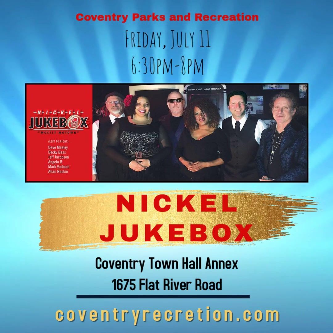 Nickel Juke Box Band-Free Summer Entertainment Series