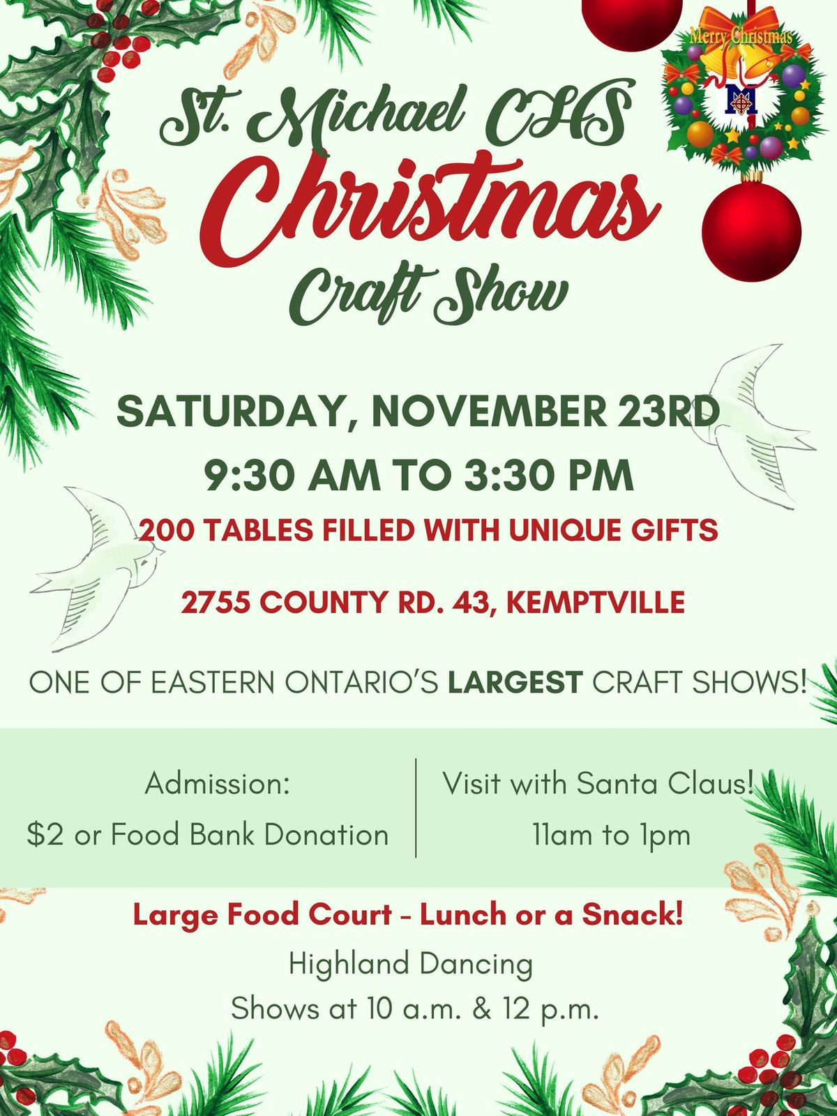 St Michael Christmas Craft Show