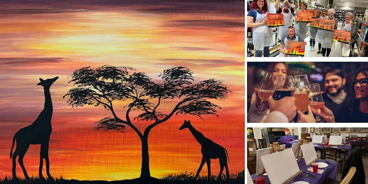 Paint Night - 'Safari Wonders' - Newdigate