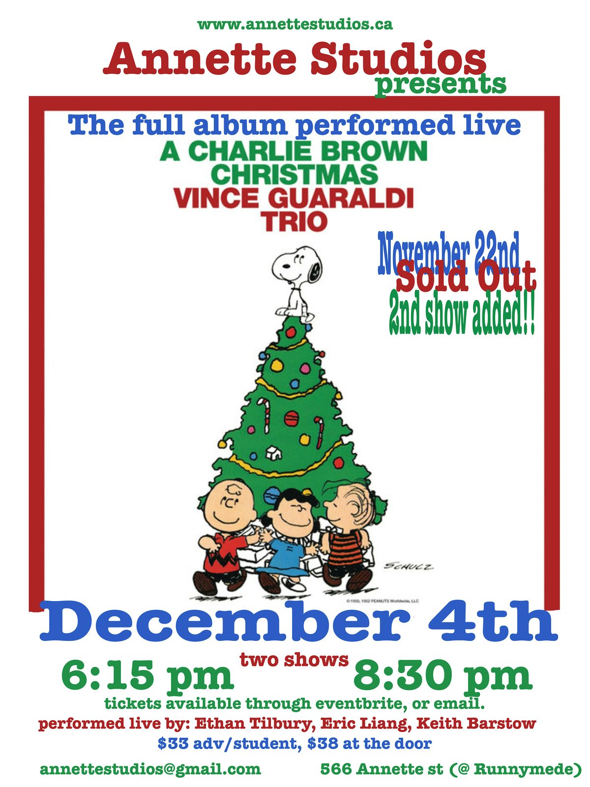 A Charlie Brown Christmas, The Album in full