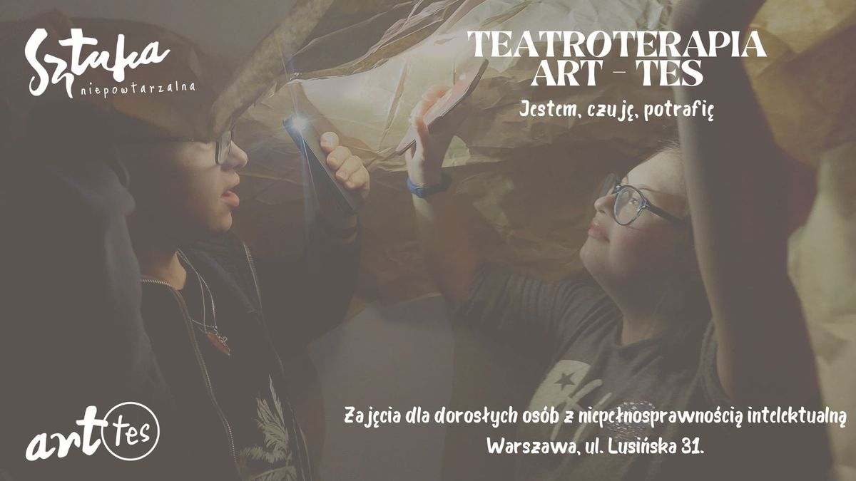 Arteterapeutyczny trening emocjonalno \u2013 spo\u0142eczny ART \u2013 TES\u00ae  ,,Jestem, czuj\u0119, potrafi\u0119". 