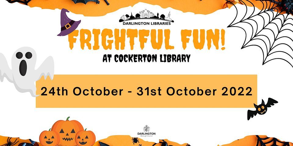 Darlington Libraries: Terrifying Tails and Ghoulish Games@Cockerton Library