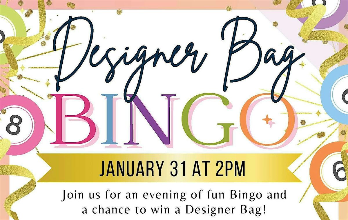 Designer Bag Bingo-Fremont Elks Lodge 169