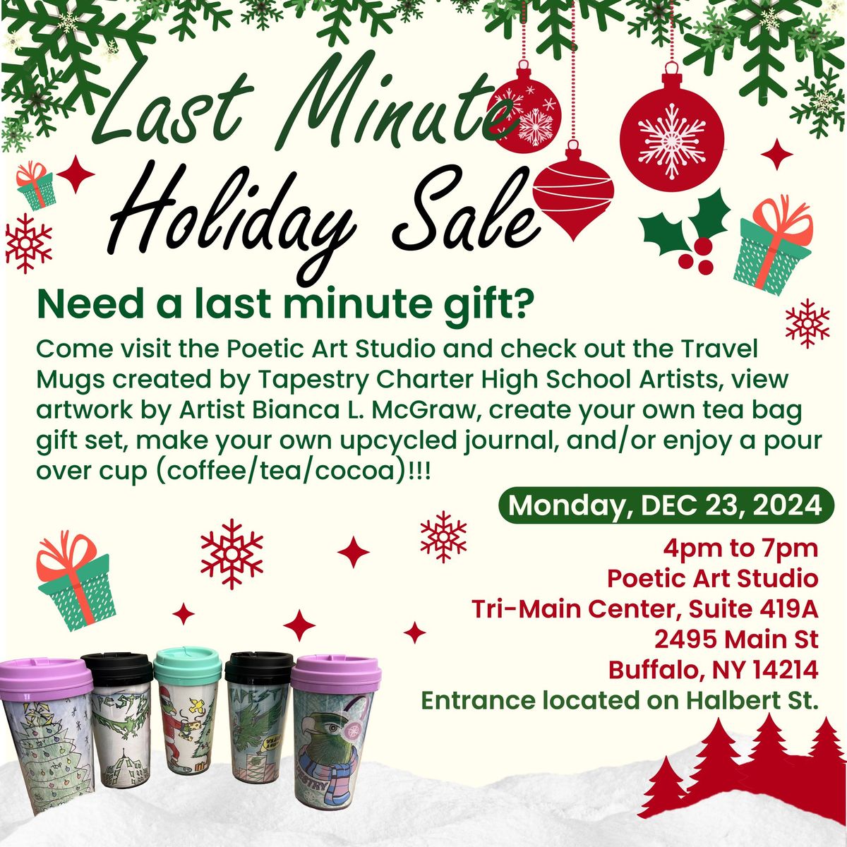 Really Last Minute Holiday Sale