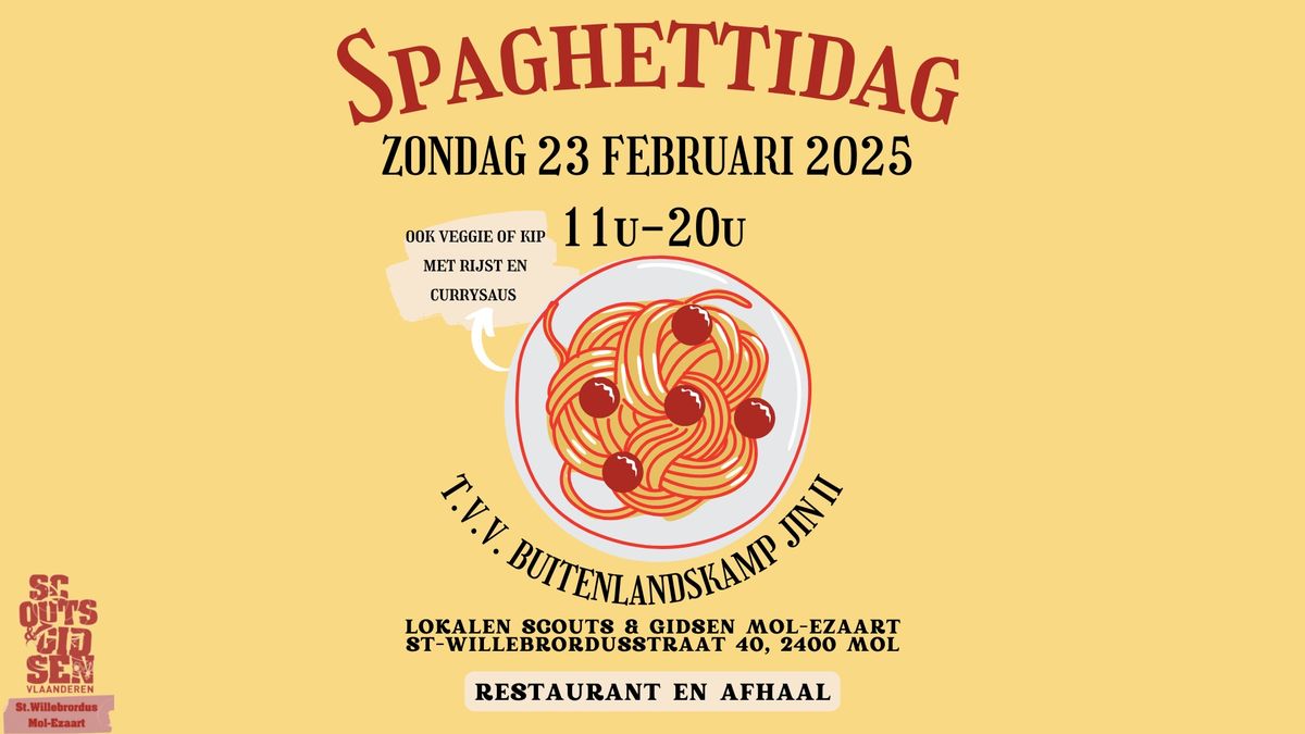 Spaghettidag Scouting Ezaart 2025