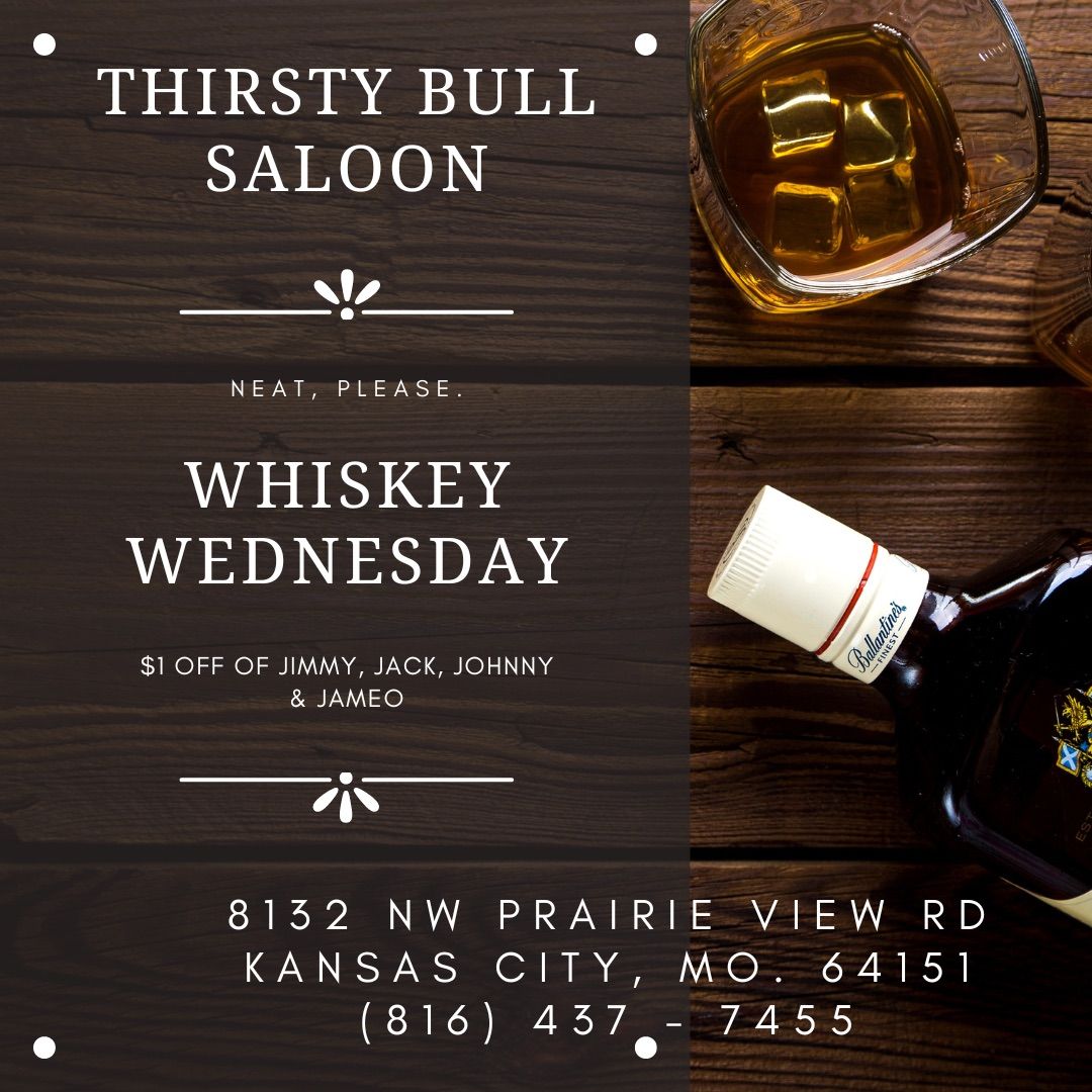 Whiskey & Wings Wednesday @ TBS 
