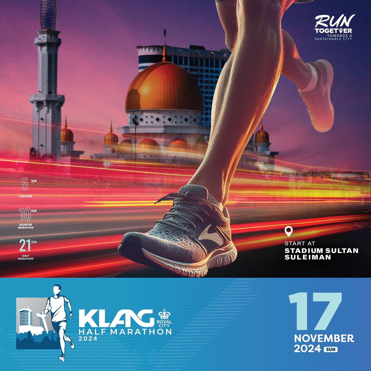 Klang Royal City Half Marathon 2024