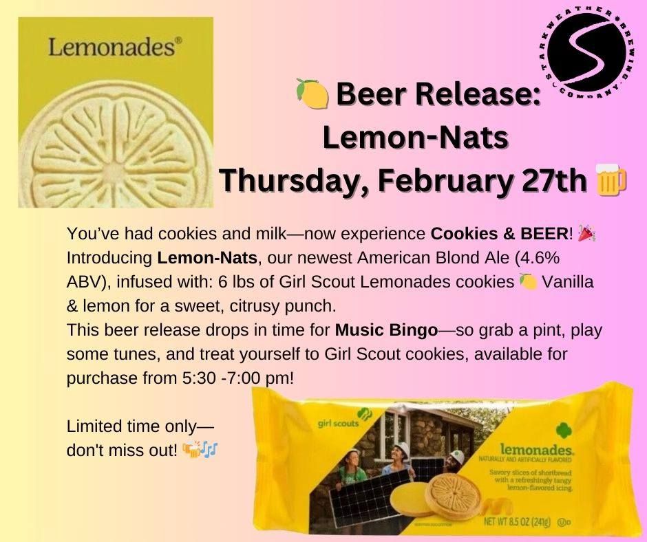 Lemon-Nats Cookies & Beer!