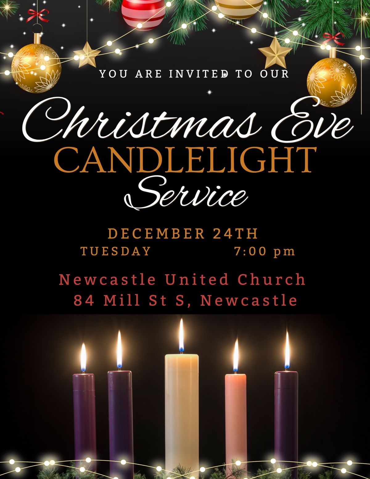 Christmas Eve Candlelight Service 