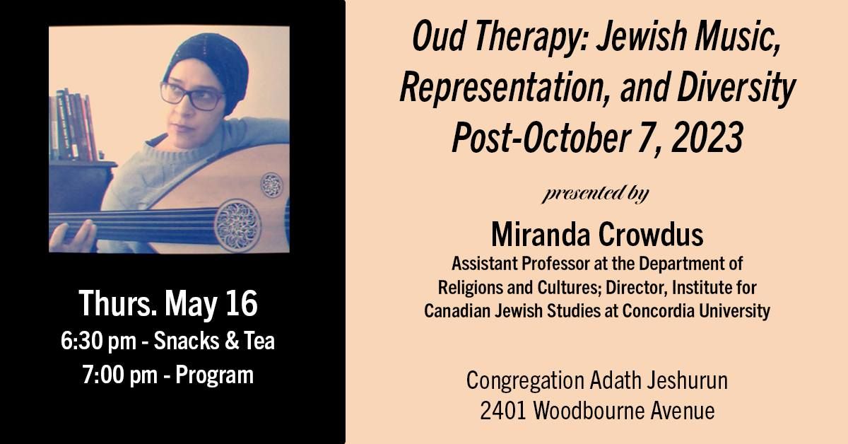 Oud Therapy with Miranda Crowdus
