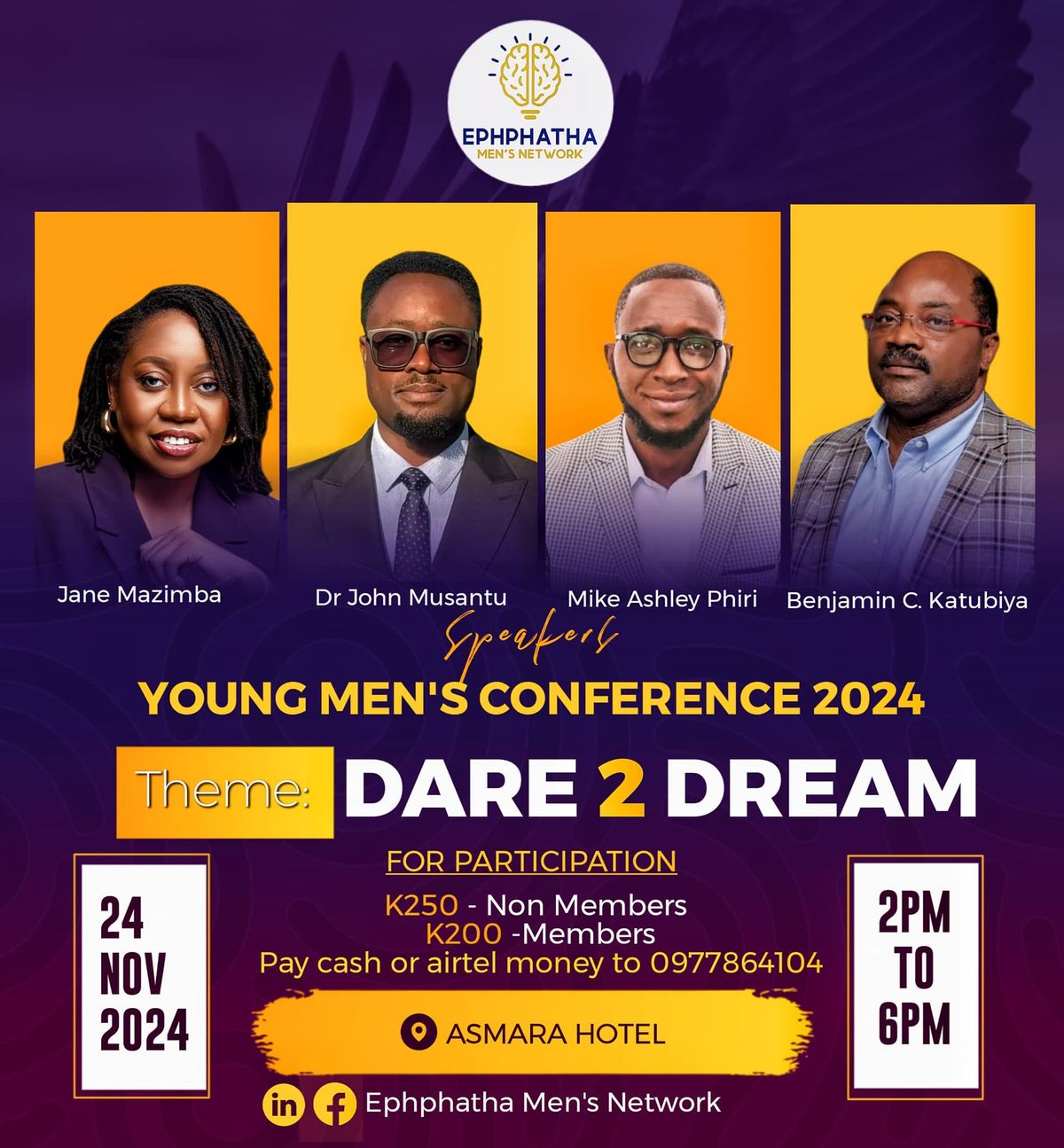 YOUNG MEN'S CONFERENCE 2024