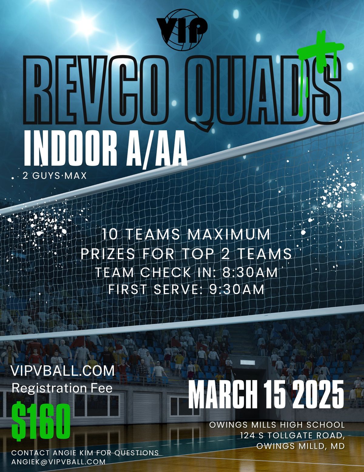 VIP Indoor Revco Quads A\/AA