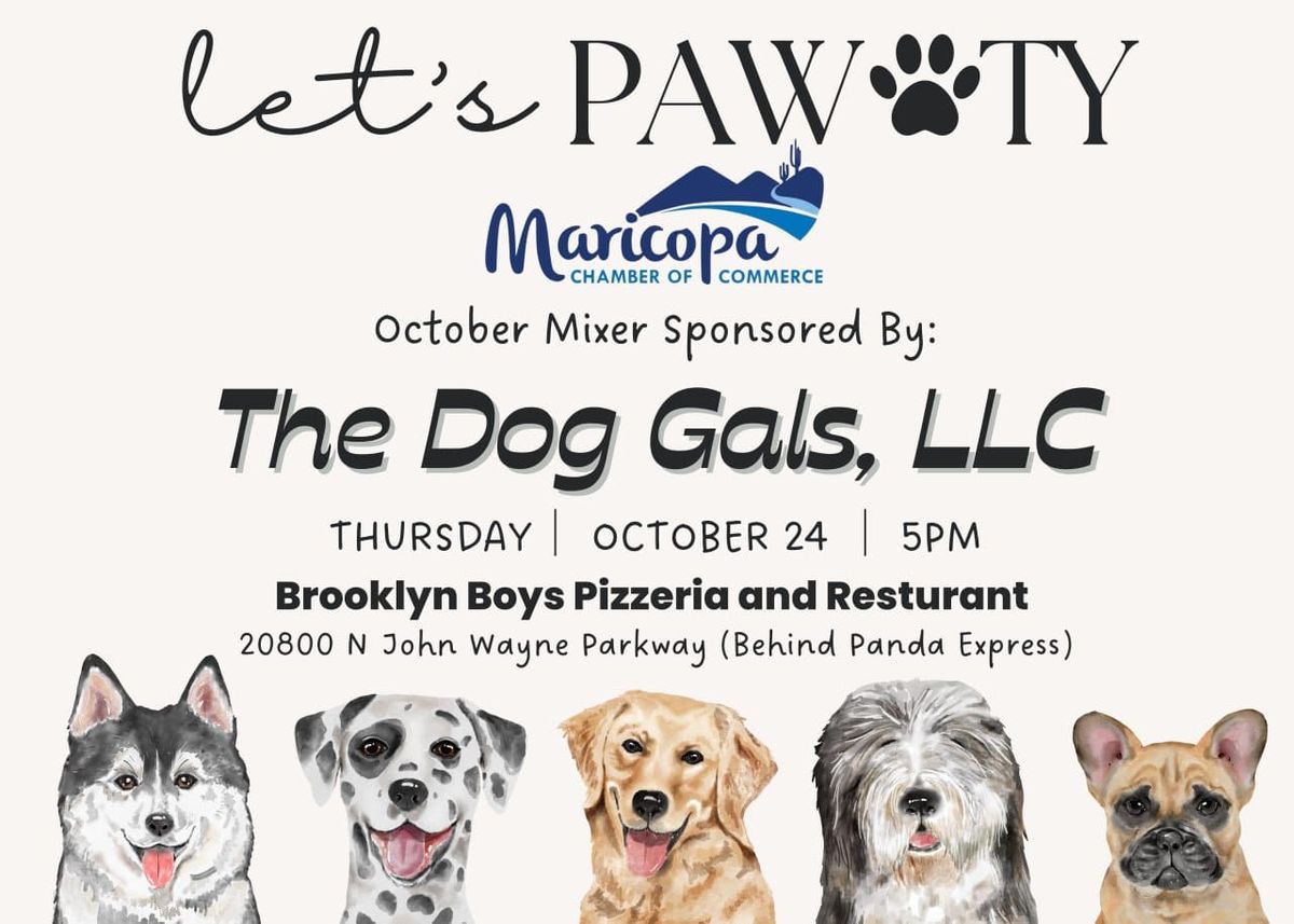 The Dog Gals - October Mixer