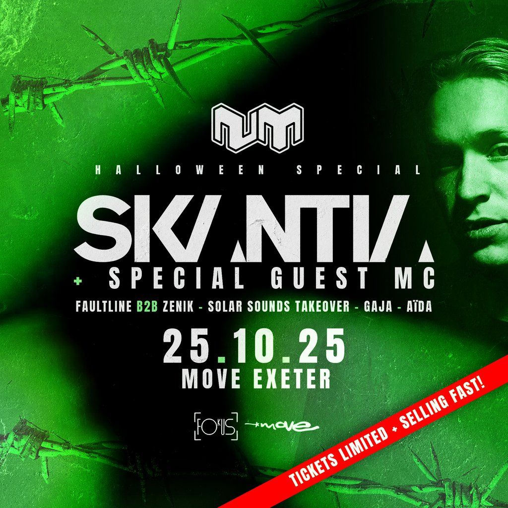 Nu:Motive Exeter Halloween| Skantia + Special Guest MC + more