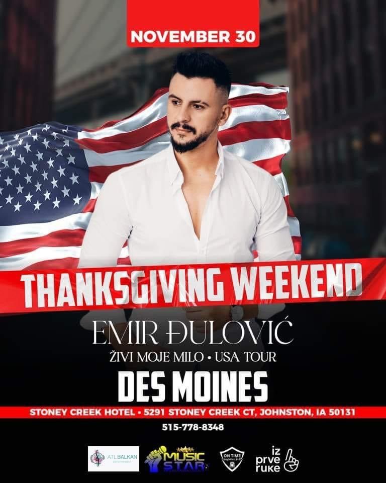 Emir Djulovic in Des Moines!