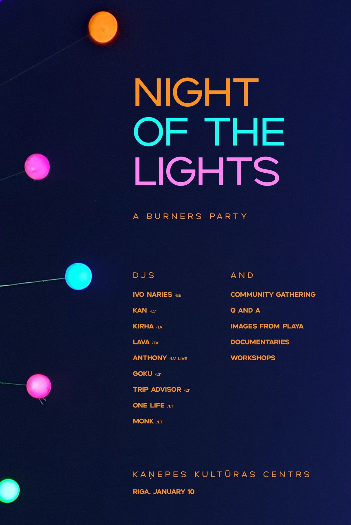 Night of the Lights - A Burners Party