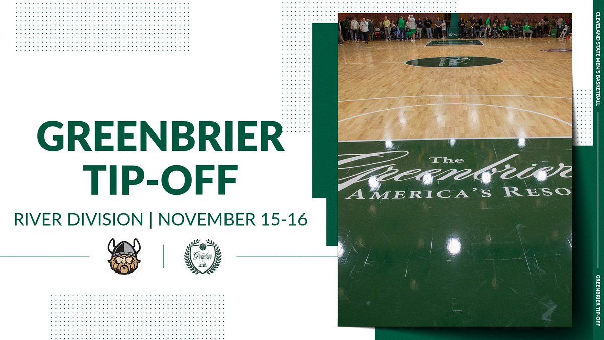 Parking Greenbrier Tip-Off: River Division (Cleveland State vs Kent State)