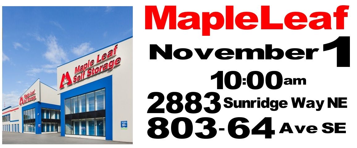 Maple Leaf Onsite Storage Locker Auction