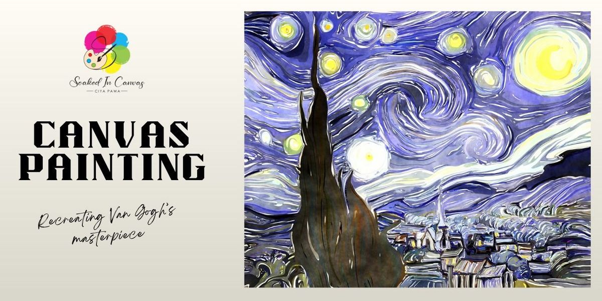 Canvas Painting - Van Gogh Starry Night