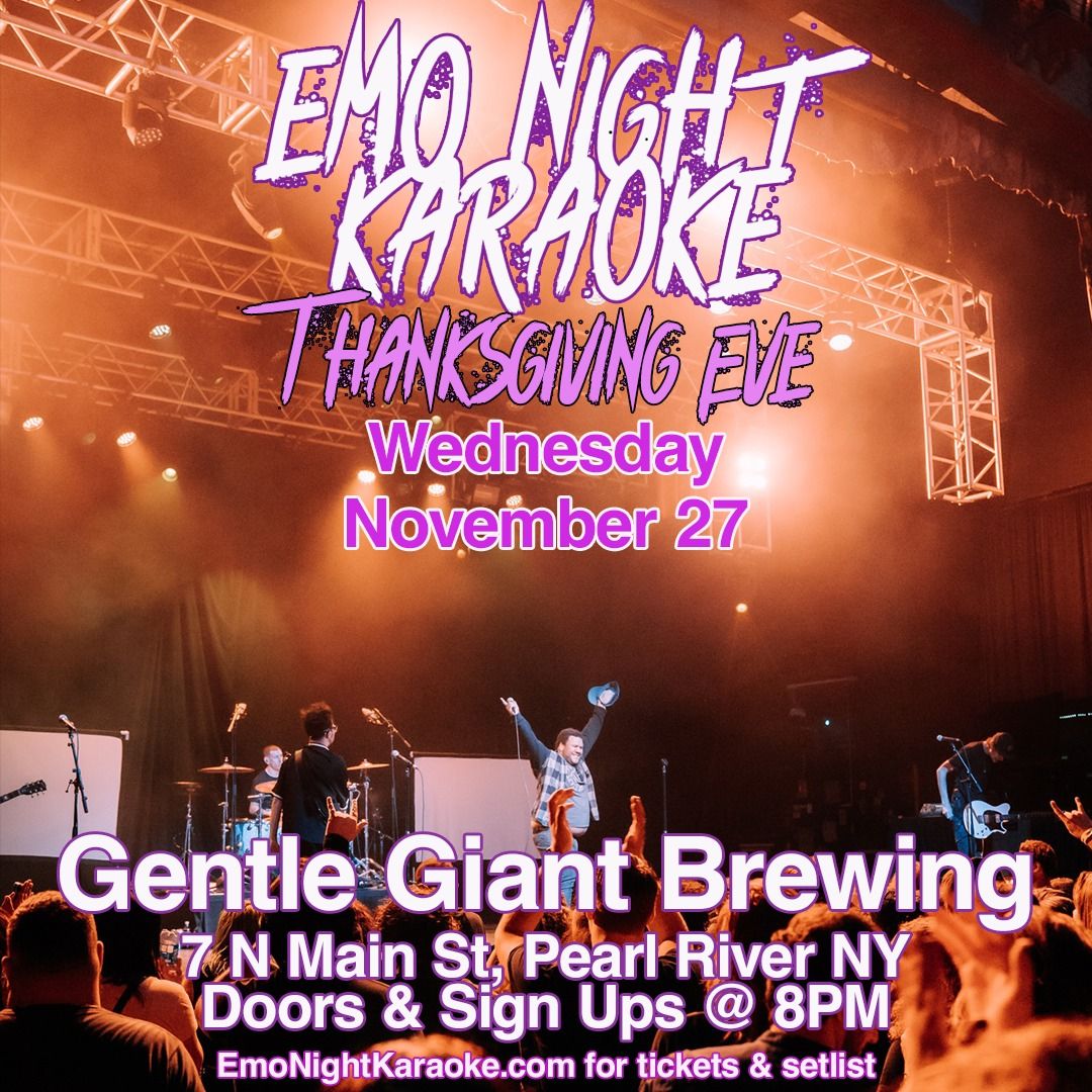 Emo Night Karaoke Pearl River 11\/27