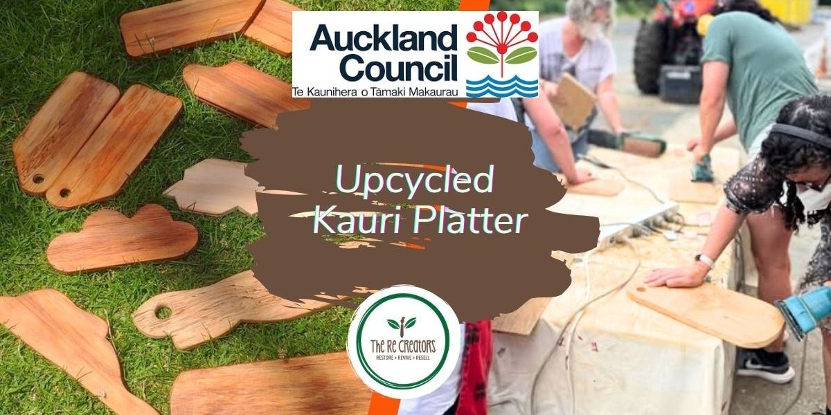 Make an Upcycled Kauri Platter, West Auckland RE: MAKER SPACE, Saturday 15 March, 3.00 pm - 6.00 pm