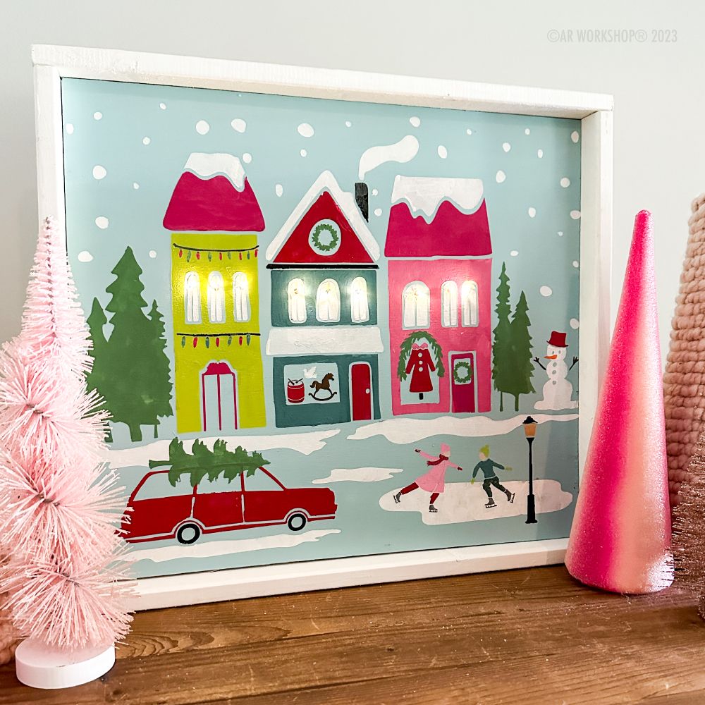 SPECIALTY - HOLIDAY PROJECTS FEATURING {JOLLY} LIGHT UP SIGNS