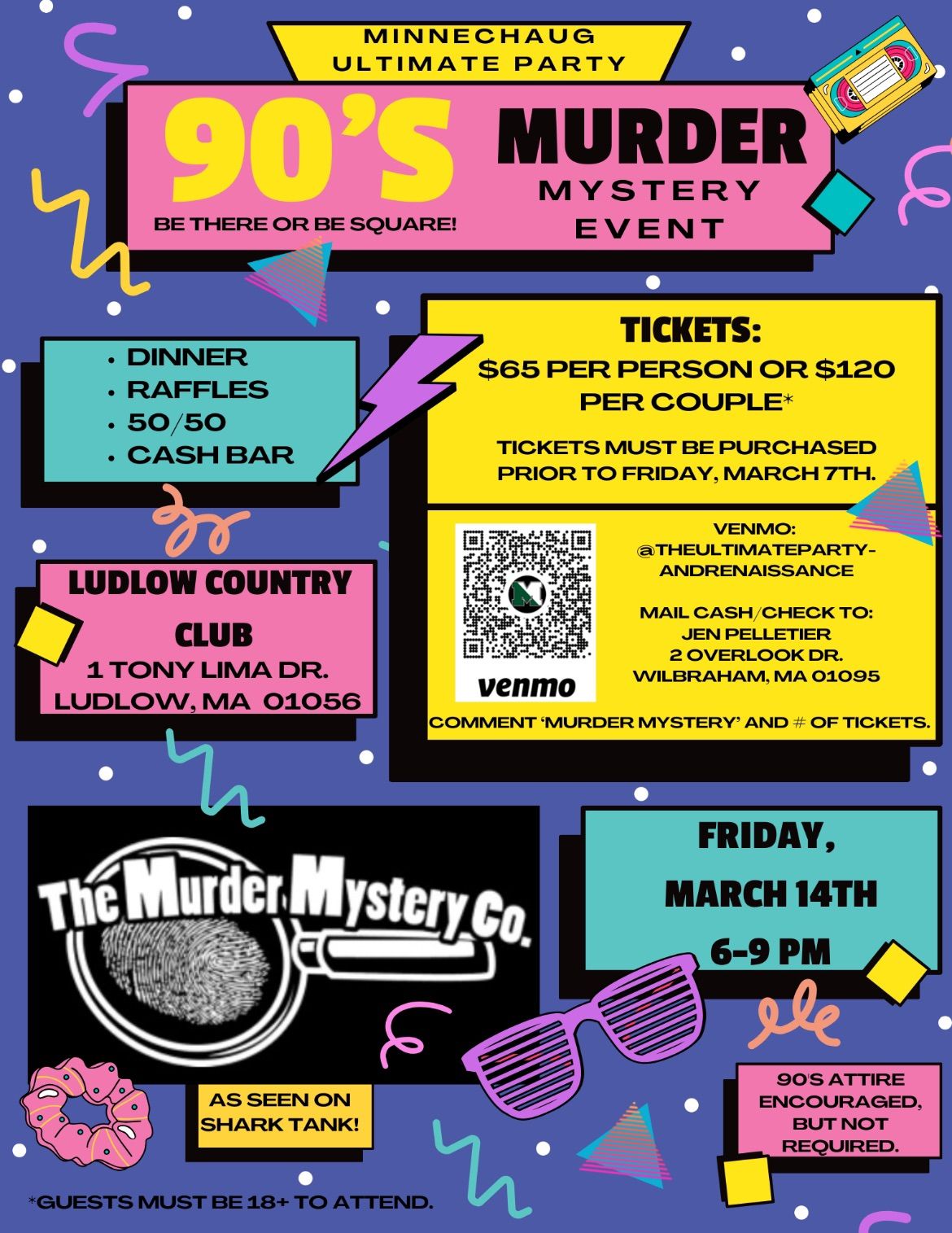 Ultimate Party 90\u2019s Murder Mystery