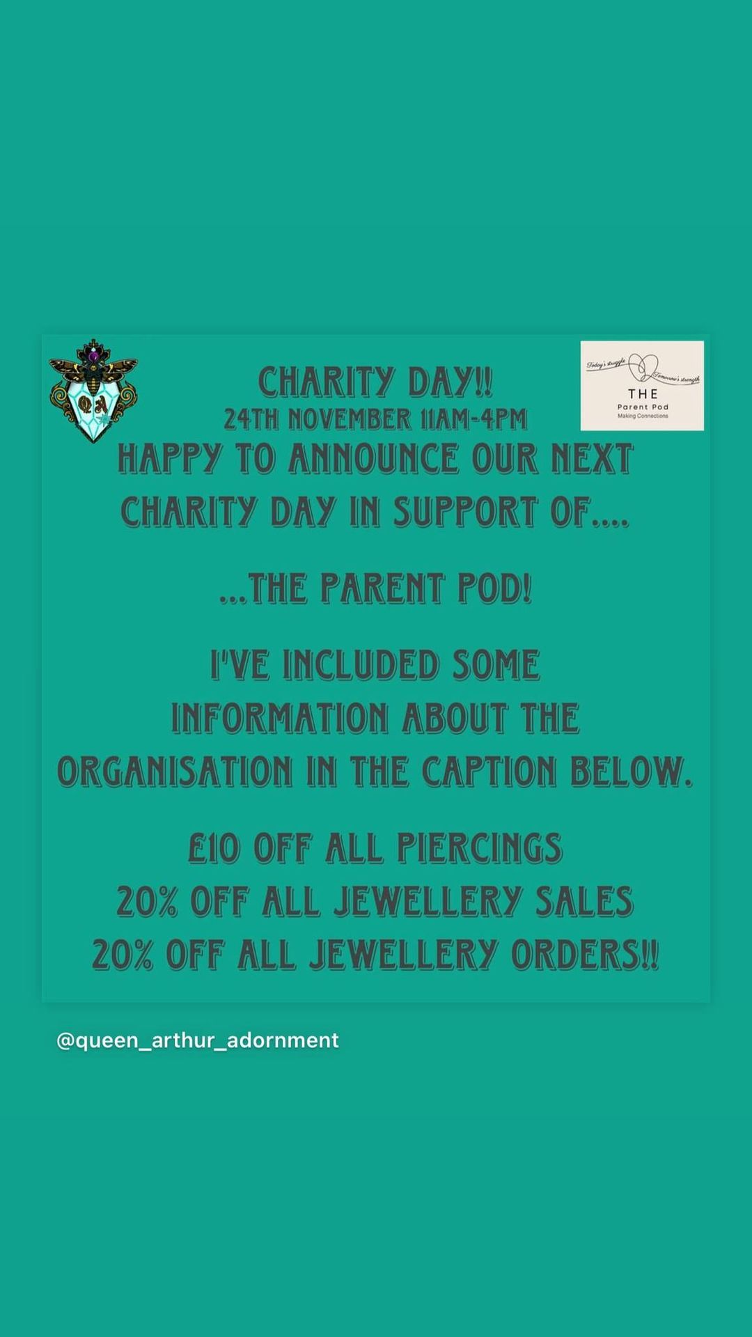 Charity Piercing Event