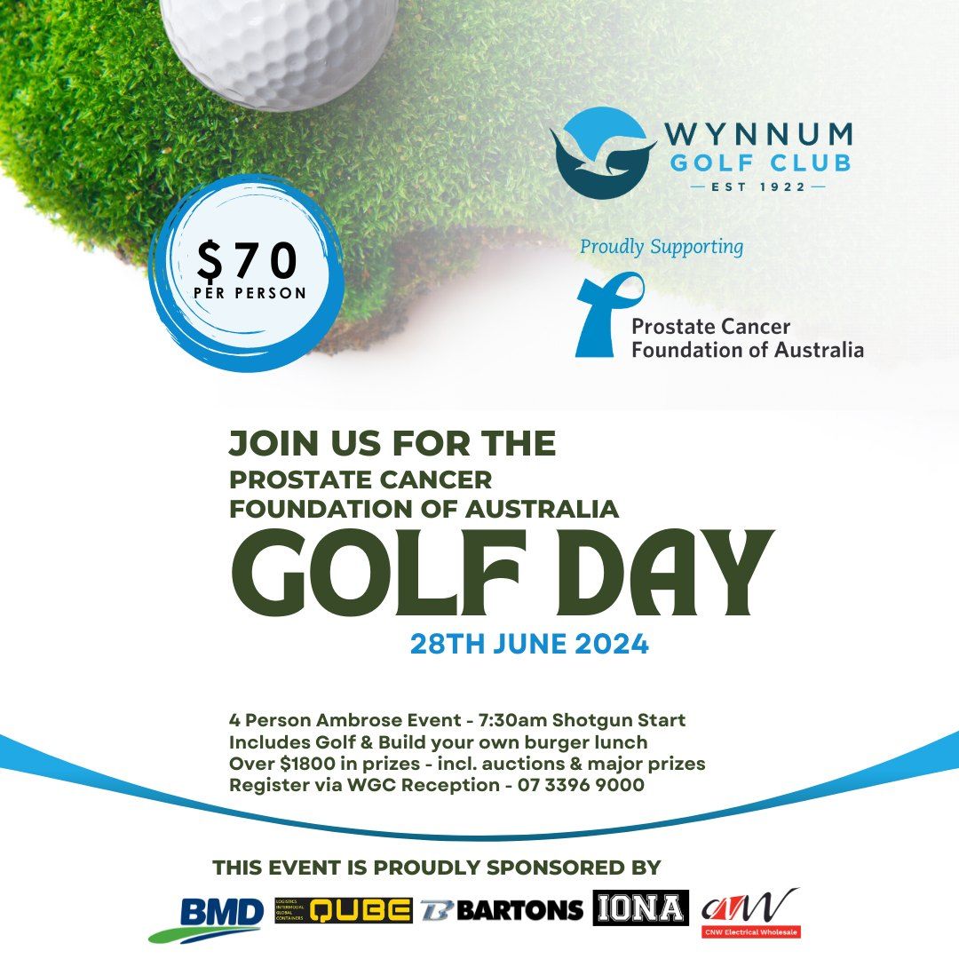 Prostate Cancer Foundation of Australia Golf Day