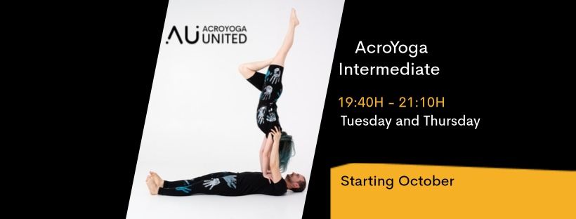 AcroYoga Intermediate Class (19:40 - 21:10)