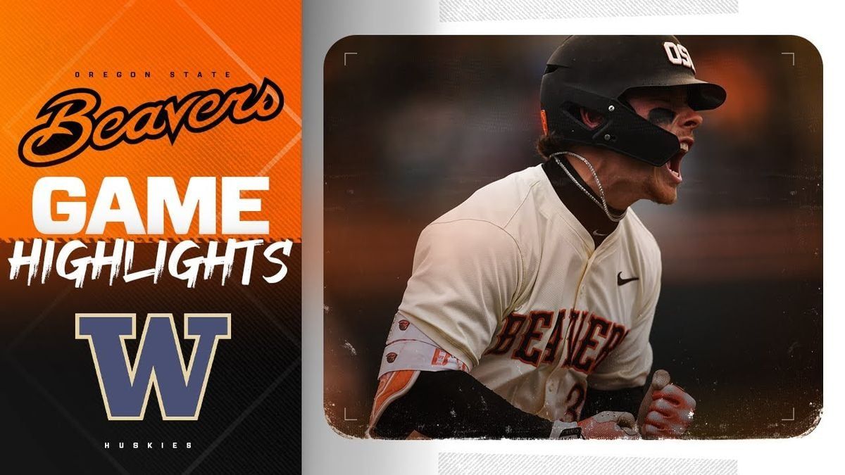 Washington Huskies at Oregon State Beavers Baseball