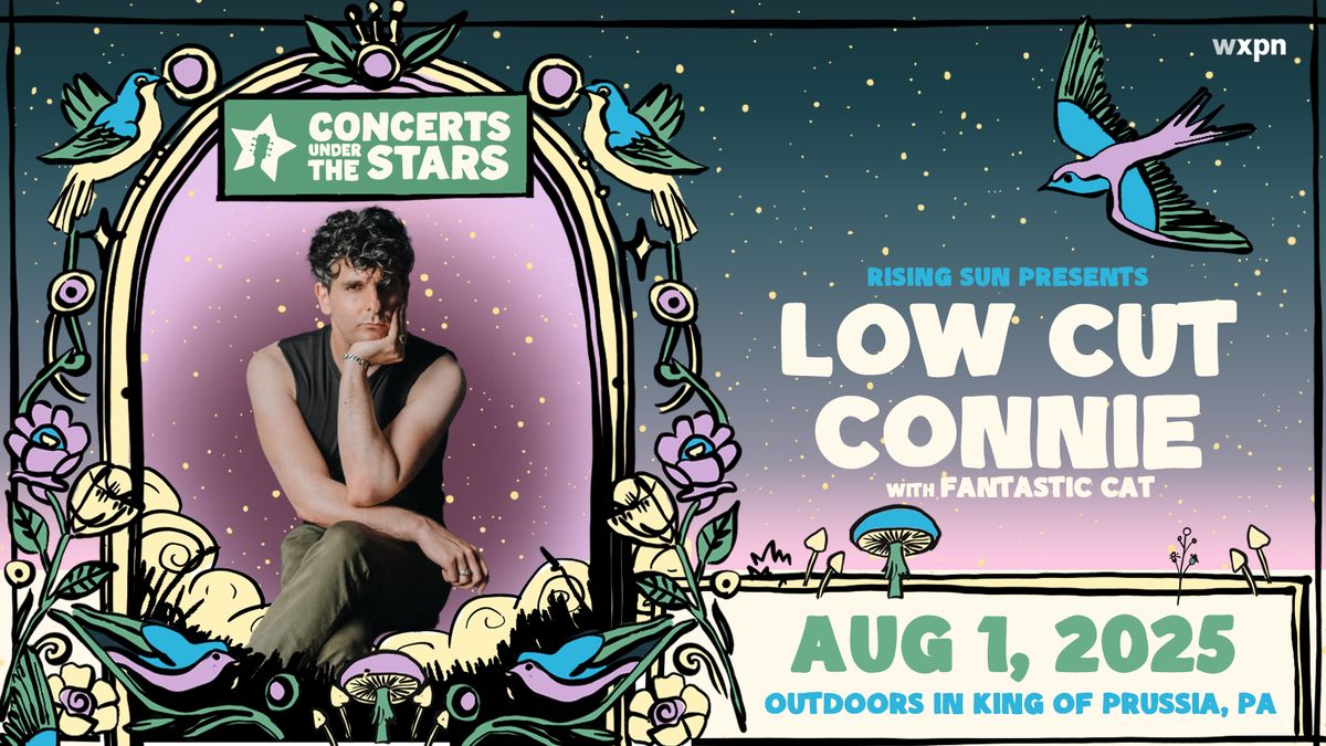 WXPN Welcomes: Low Cut Connie - Concerts Under The Stars 8\/1