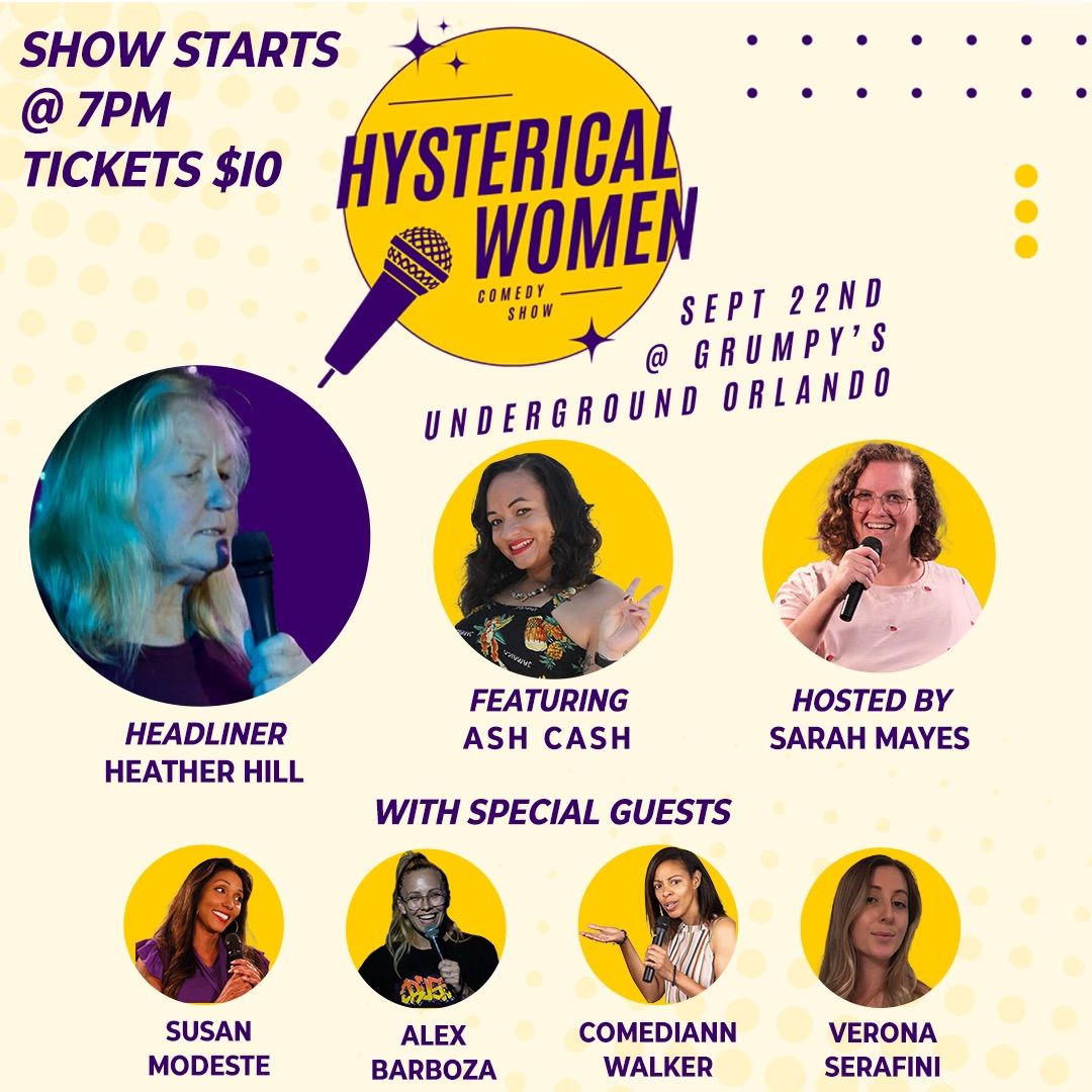 Hysterical Women: Comedy Show