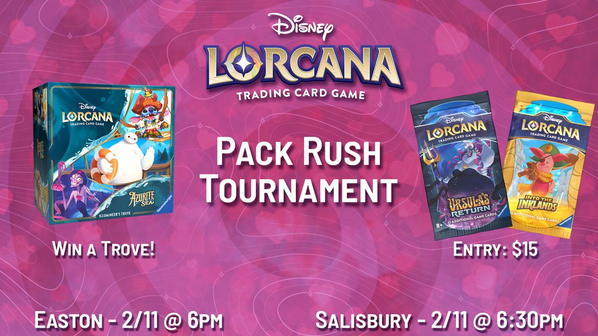 [Easton] Disney Lorcana Pack Rush Tournament