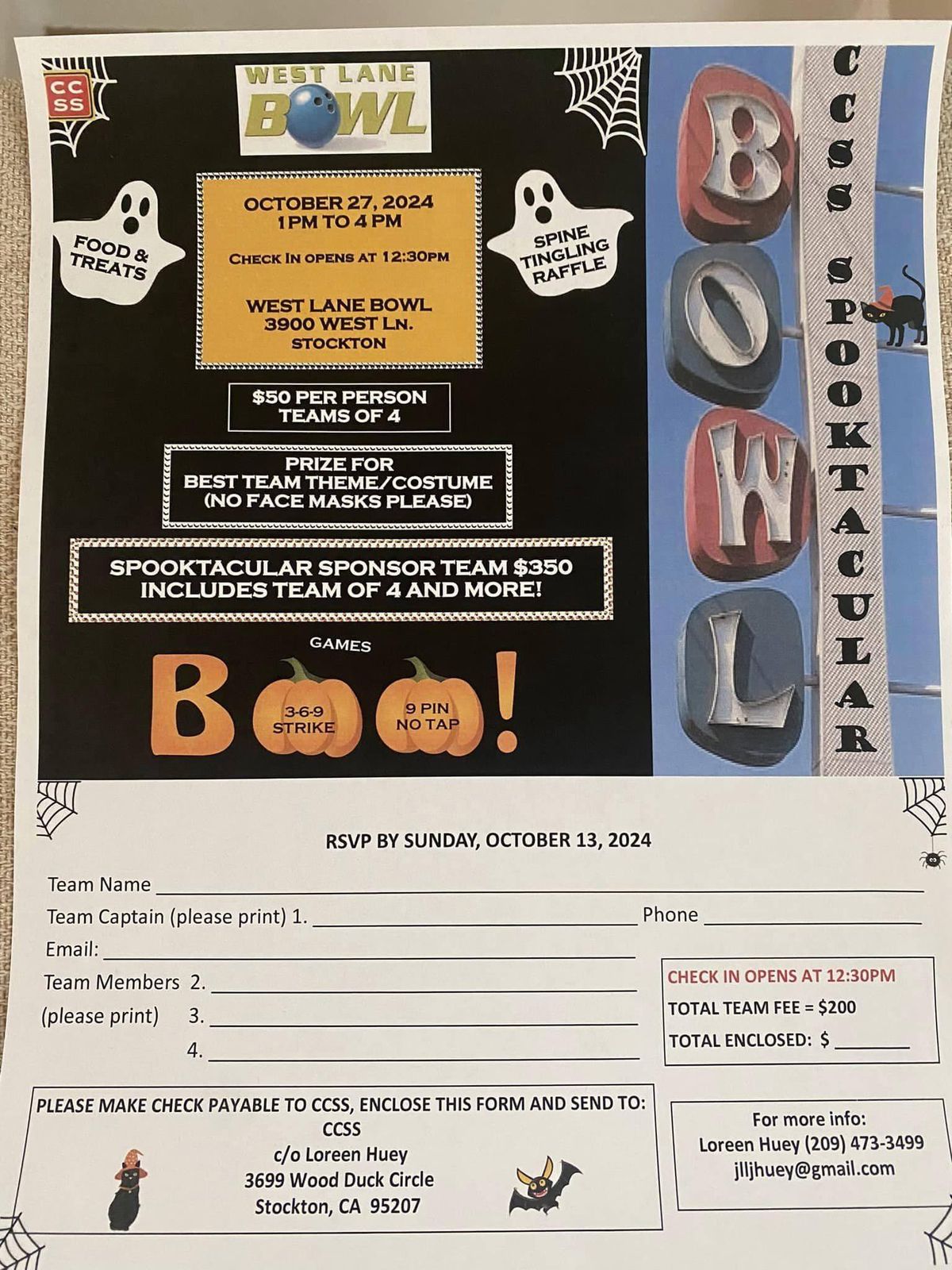 CCSS Bowling Spooktacular 