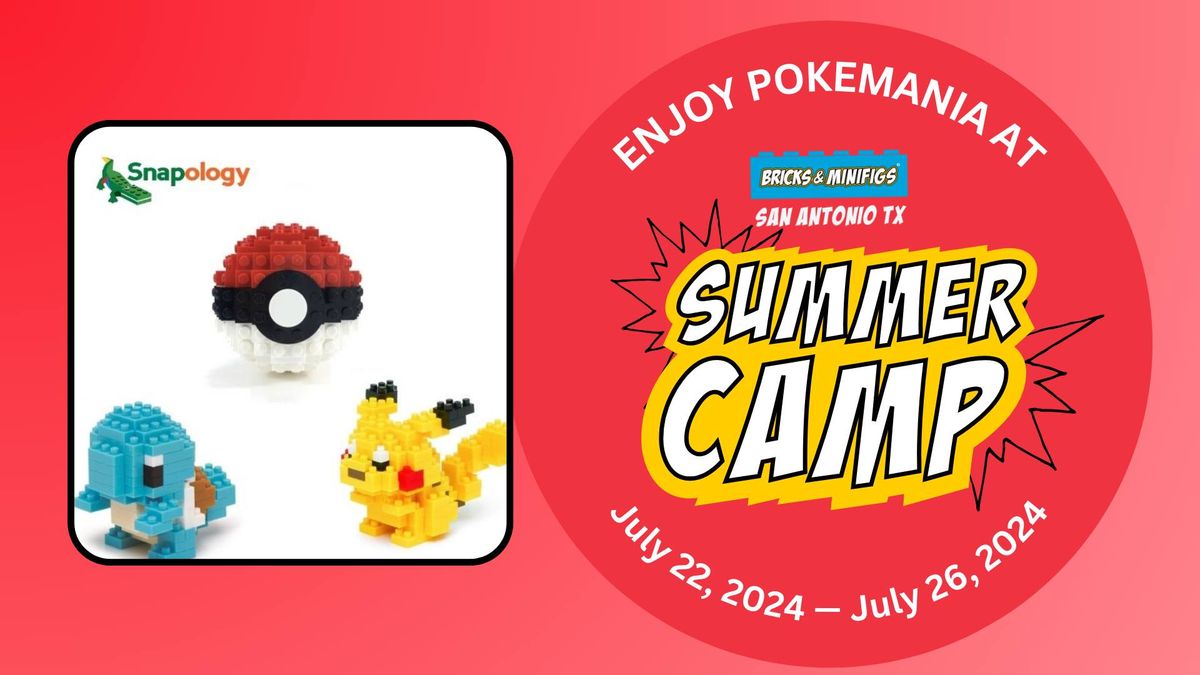 Snapology Pokemania Summer Camp