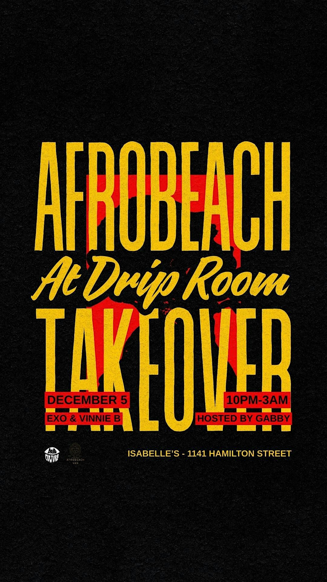 Afrobeach Takeover ( Isabelle\u2019s )