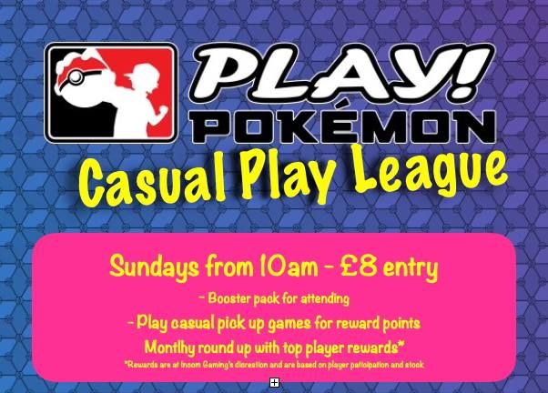 Casual Pokemon Play League