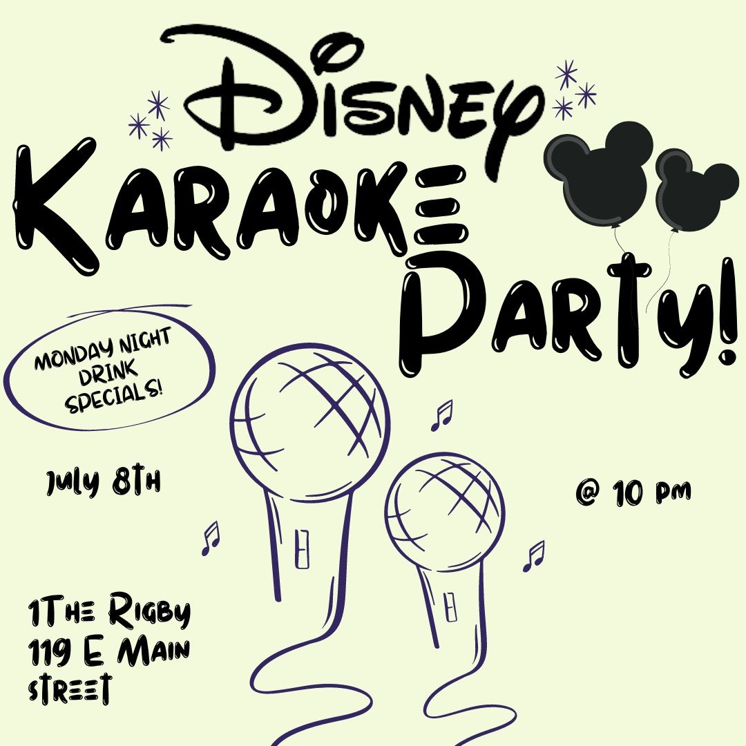 Disney Karaoke Party