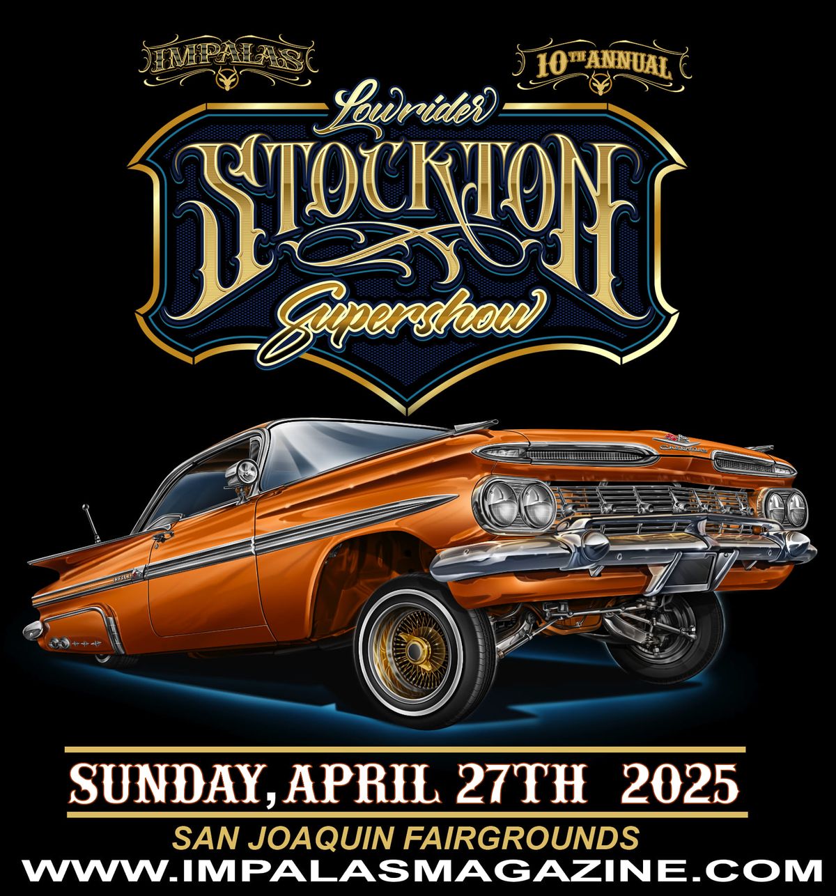 The Stockton Lowrider Super Show and Concert 