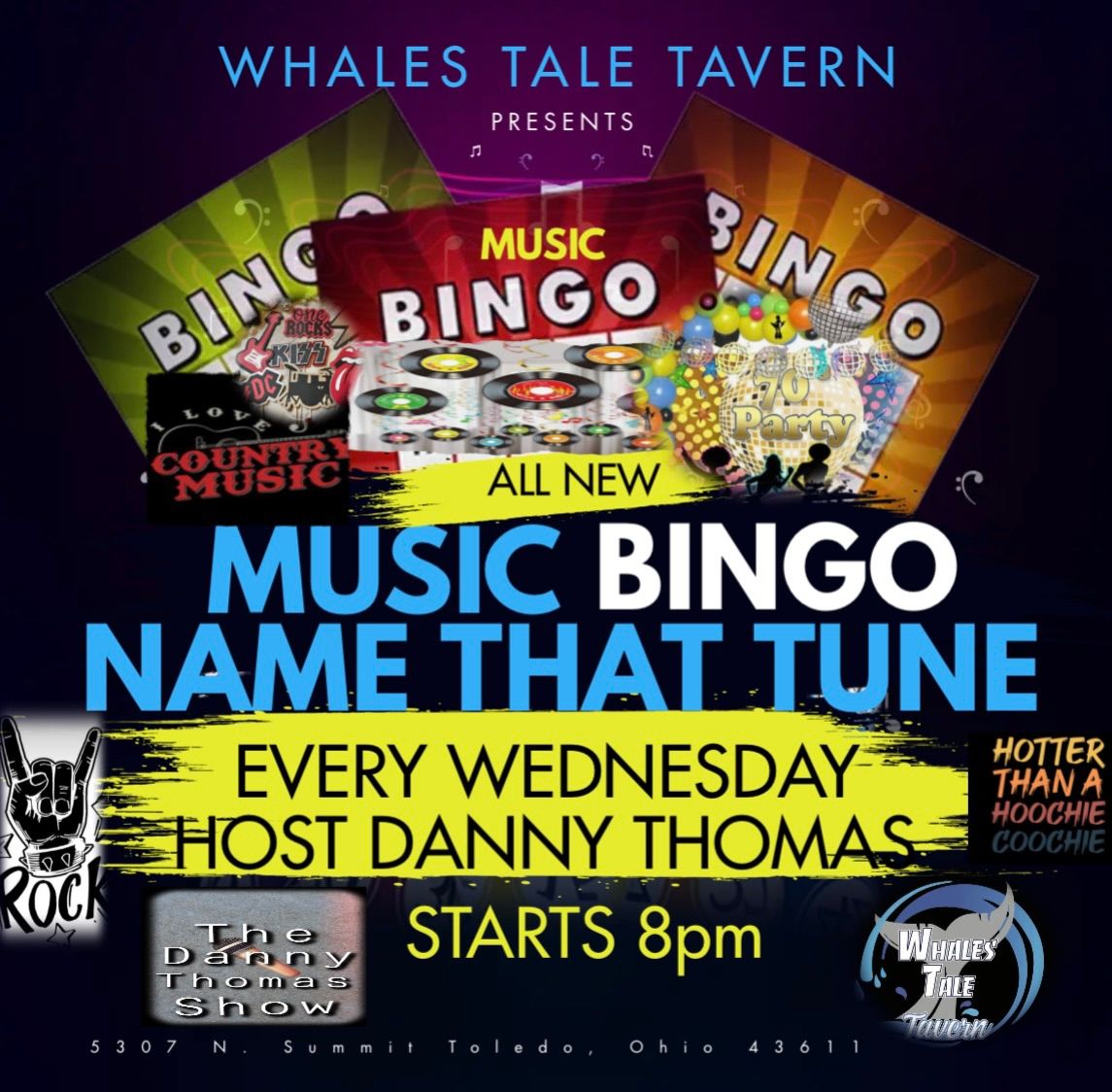 TALE \ud83d\udc33TIME BAR BINGO WITH DANNY T