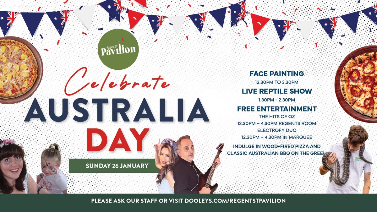 Australia Day at Regent St Pavilion 