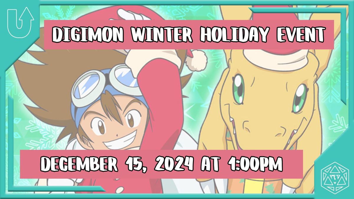 Digimon Winter Holiday Event