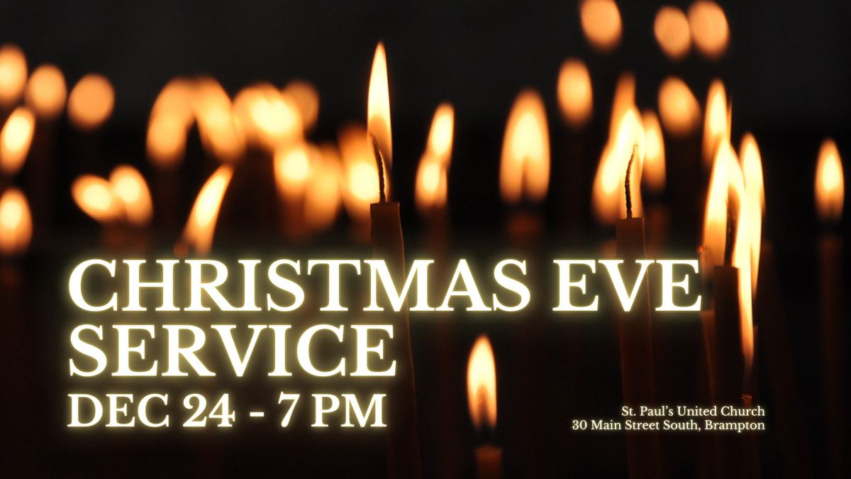 Christmas Eve Service in Downtown Brampton