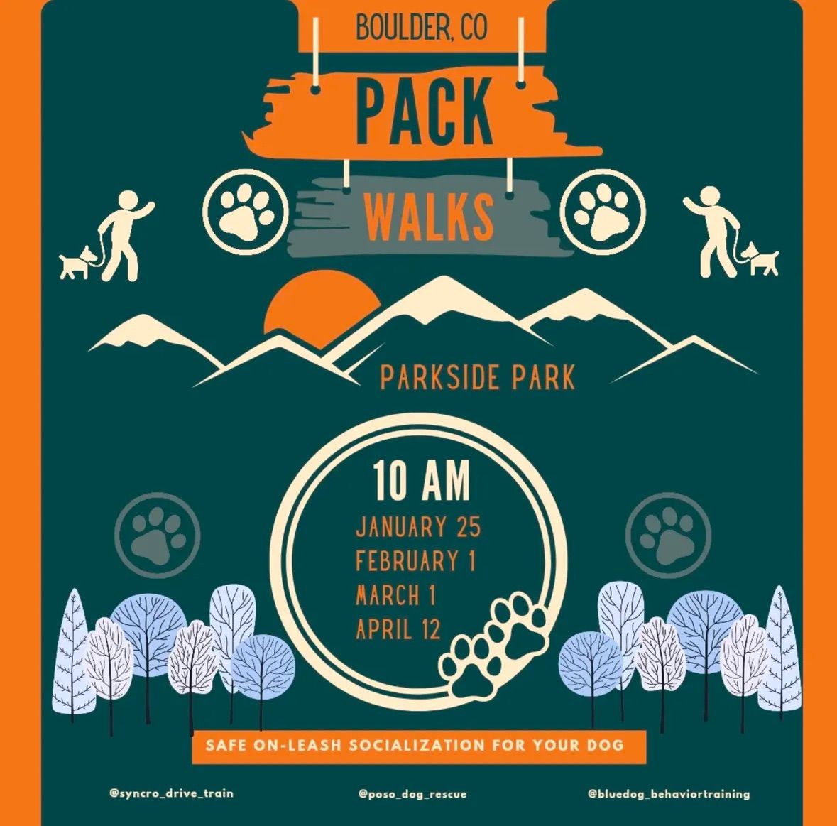 FREE Boulder Pack Walk