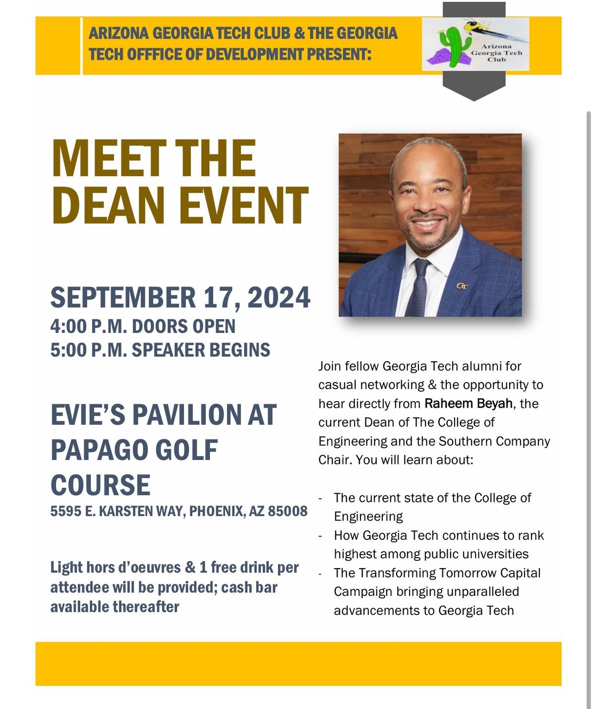 Meet the Dean Event & Networking Night