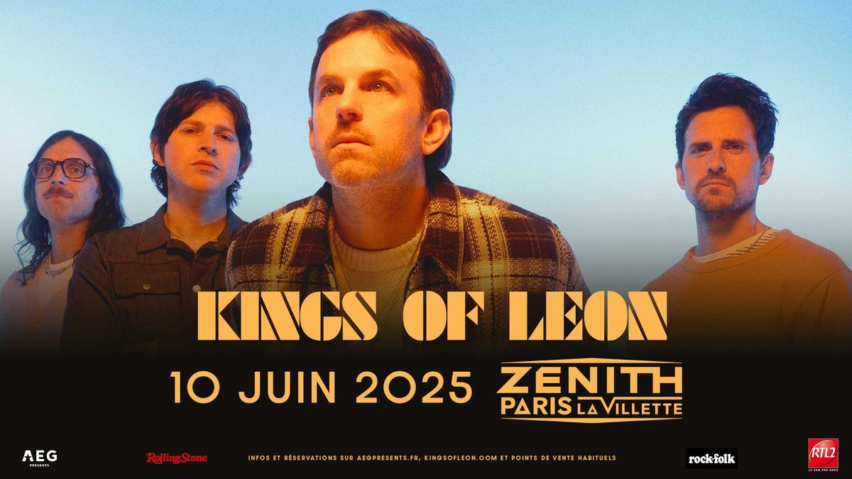 Kings Of Leon \u2022 Z\u00e9nith de Paris - La Villette \u2022 10 juin 2025