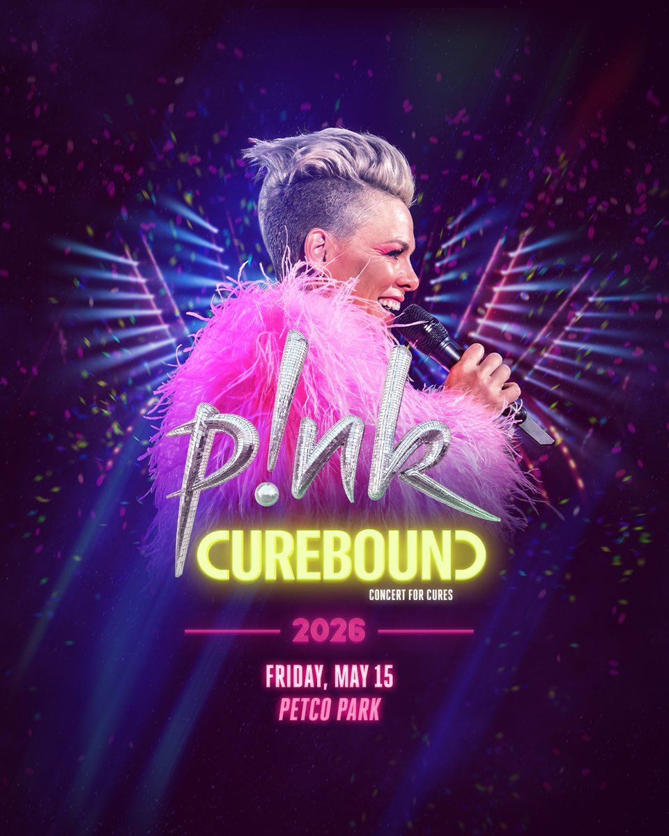 Curebound Concert for Cures - Pink at PETCO Park