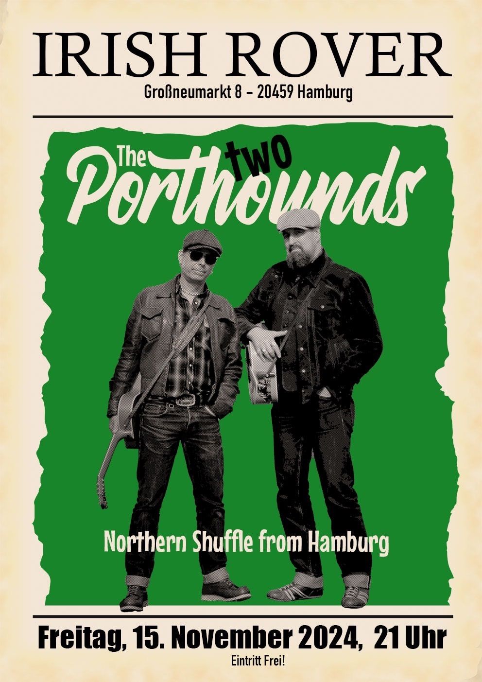 The (Two) Porthounds - live at the Irish Rover Hamburg