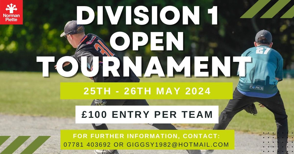 Division 1 Open Tournament 